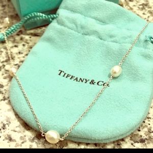 Tiffany & Co. Pearls & Sterling Silver Necklace
